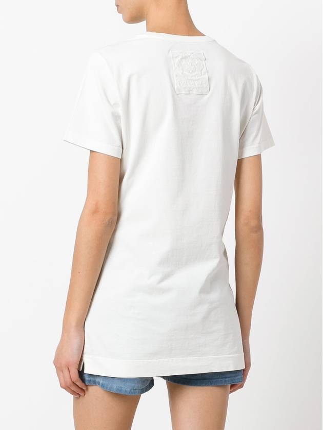 Print Short Sleeved T-Shirt White - MR & MRS ITALY - BALAAN 5