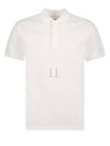 Eddie Cotton Polo Shirt White - BURBERRY - BALAAN 2