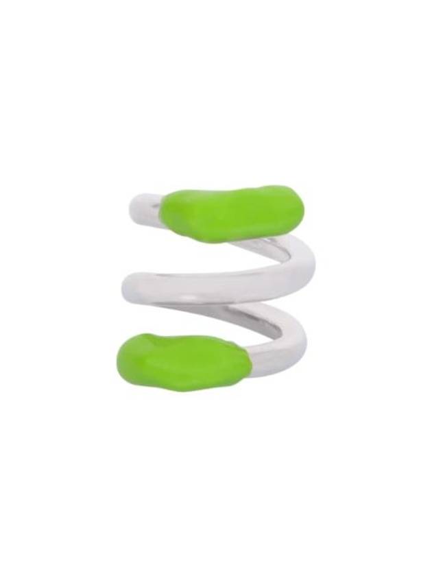 Fusillo Twist Ring Green Silver - SUNNEI - BALAAN 2