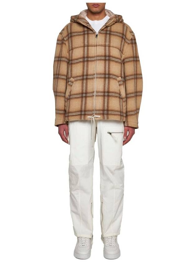 Kurt Hooded Jacket Beige - ISABEL MARANT - BALAAN 3