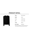 Men's Face Patch Sweatshirt Black - ACNE STUDIOS - BALAAN 5