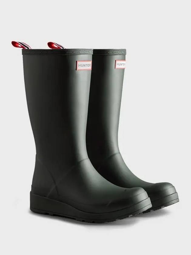 Original Play Tall Wellington Rain Boots Mos Green - HUNTER - BALAAN 3