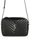 Roux Quilted Cross Bag Black - SAINT LAURENT - BALAAN 2