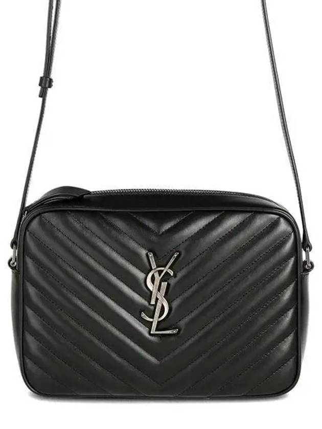 Roux Quilted Cross Bag Black - SAINT LAURENT - BALAAN 2