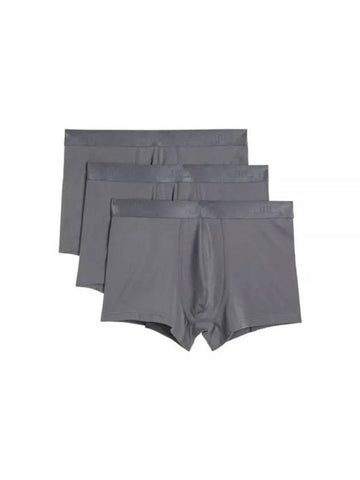 Men's Bridge Lyocell Boxer Panties 3 Pack Grey - J.LINDEBERG - BALAAN 1