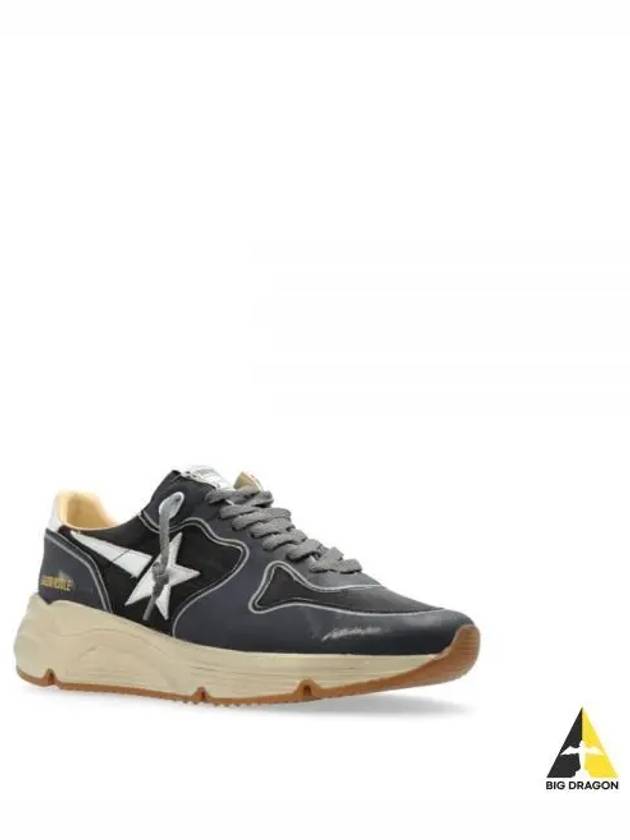 Running Sole Leather Low Top Sneakers Navy - GOLDEN GOOSE - BALAAN 2