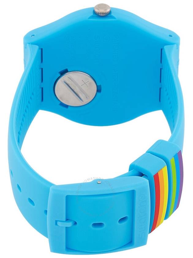 Swatch Pride Quartz Blue Dial Unisex Watch SO29S702 - SWATCH - BALAAN 3