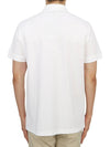 Eddie Cotton Polo Shirt White - BURBERRY - BALAAN 5