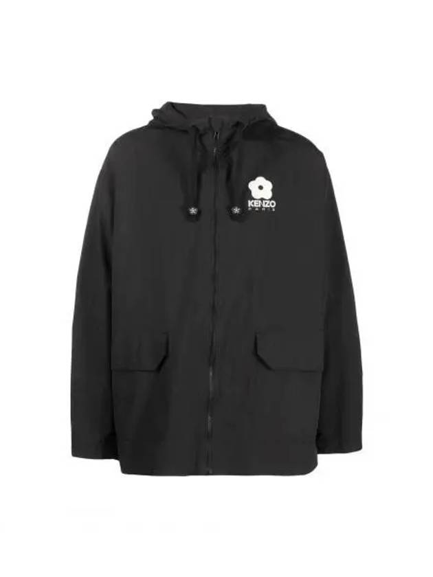 Men's Boke Flower 2.0 Windbreaker Black - KENZO - BALAAN 2