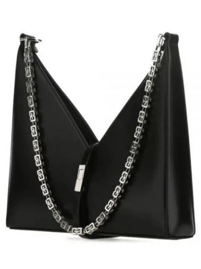 Cutout G Cube Small Chain Shoulder Bag Black - GIVENCHY - BALAAN 2