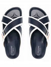 Buckle Slippers FFF114A 05584 415 - THOM BROWNE - BALAAN.