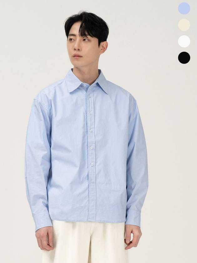 Overfit Paper Long Sleeve Shirt 4 Colors - EXCONTAINER - BALAAN 1