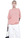 Men s LBRHK PK Linen Basic Round Half Knit Pink - CHANCE'S NOI - BALAAN 2