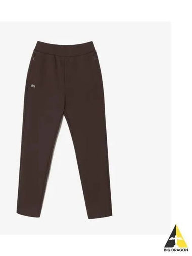 Women s CP Choley Basic Pants Brown - LACOSTE - BALAAN 1