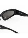 Eyewear Swift Oval Sunglasses Black - BALENCIAGA - BALAAN 4