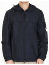 Garment Dyed Crinkle Reps R-Nylon Jacket Navy - STONE ISLAND - BALAAN 2