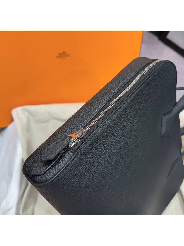 Victoria Light Brief Case 35 Black - HERMES - BALAAN 4