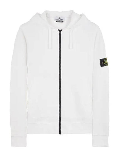 Stone Waffen Hood Full Zip Up White 811564251 - STONE ISLAND - BALAAN 2