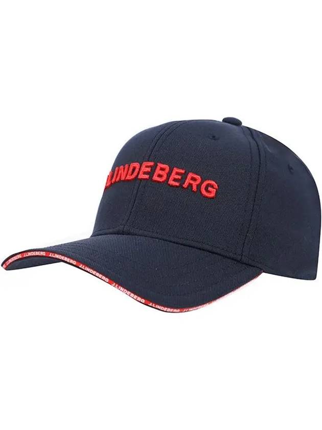 Harry Embroidered 3D Logo Ball Cap Navy - J.LINDEBERG - BALAAN 2