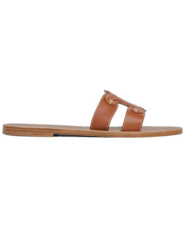 Triomphe Calfskin Mule Tan - CELINE - BALAAN 3