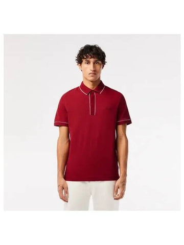 Men s SMART PARIS Polo Red - LACOSTE - BALAAN 1