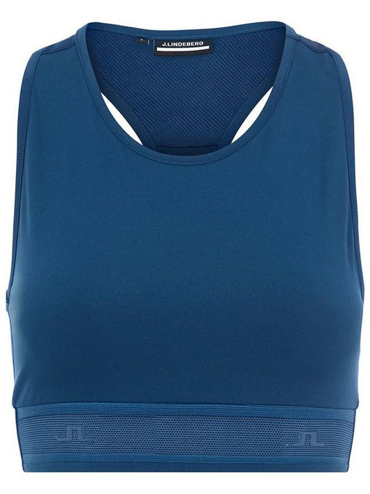 Golf Wear Nora Sports Bra Blue GWJT03973 O341 - J.LINDEBERG - BALAAN 1