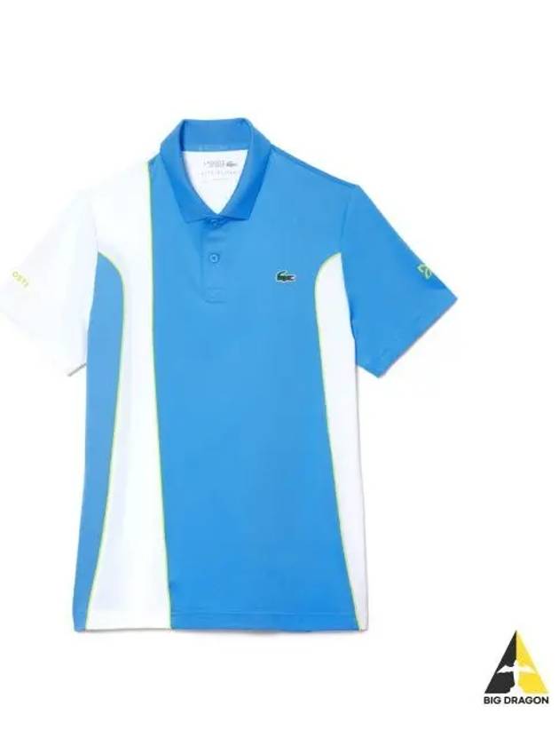 Novak Djokovic Color Block Polo DH354353NWS26F - LACOSTE - BALAAN 1