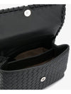 Olimpia Shoulder Bag Black - BOTTEGA VENETA - BALAAN 5