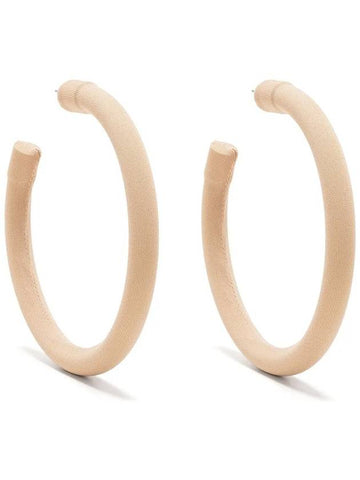 MM6 Large Open Hoop Earrings - MAISON MARGIELA - BALAAN 1