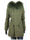 Mr and Mrs Spur Mink Raccoon Fur Hooded Parka PM223S - MR & MRS ITALY - BALAAN 5