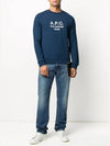 Men's Rufus Sweatshirt Navy - A.P.C. - BALAAN 5