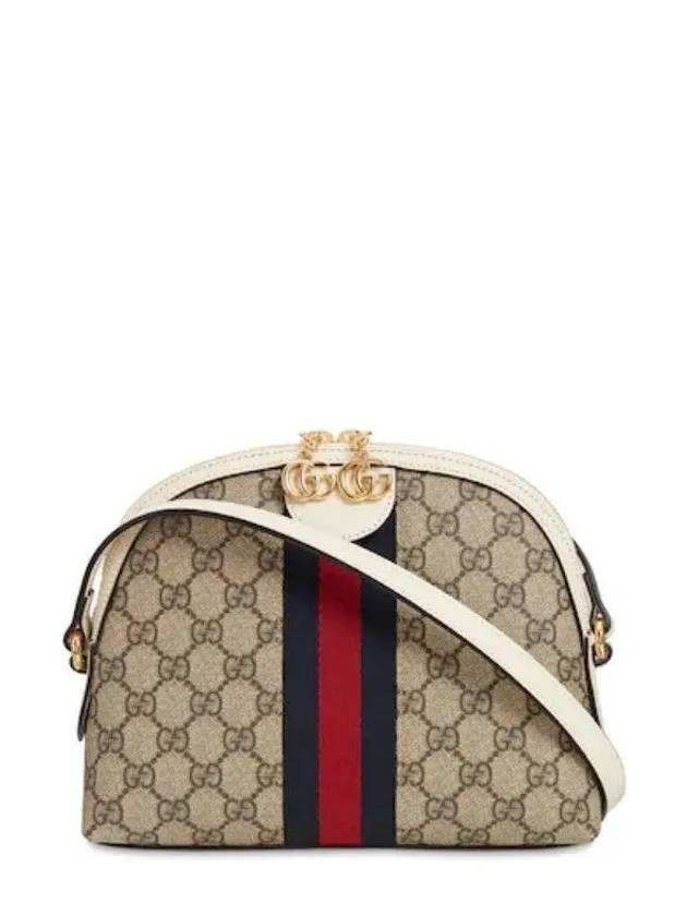 Logo OPHIDIA GG logo Supreme shoulder bag - GUCCI - BALAAN 4