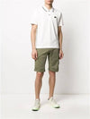 Classic Logo Polo Short Sleeve Tee White - CP COMPANY - BALAAN 3