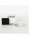 Anagram Logo Patch Bifold Calfskin Half Wallet Black - LOEWE - BALAAN 7