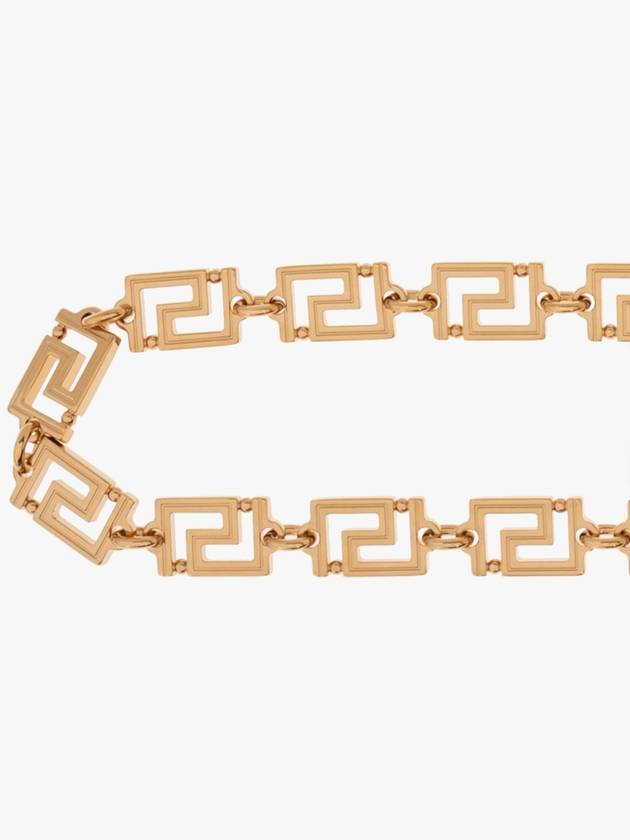 Greca Gold Tone Chain Metal Belt Gold - VERSACE - BALAAN 5