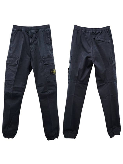 Wappen Patch Cargo Track Pants Navy - STONE ISLAND - BALAAN 2