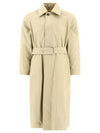 Check Belted Trench Coat Beige - BURBERRY - BALAAN 3