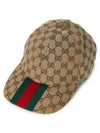 Original GG Base Ball Cap Beige Ebony - GUCCI - BALAAN 2