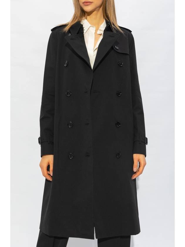 Kensington Trench Coat Black - BURBERRY - BALAAN 4