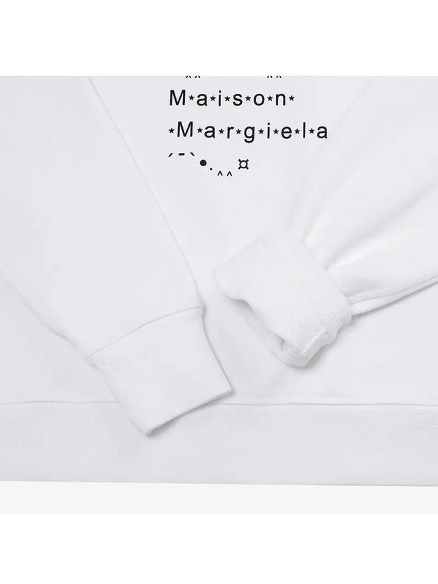 Font Generator Logo Sweatshirt White - MAISON MARGIELA - BALAAN 4