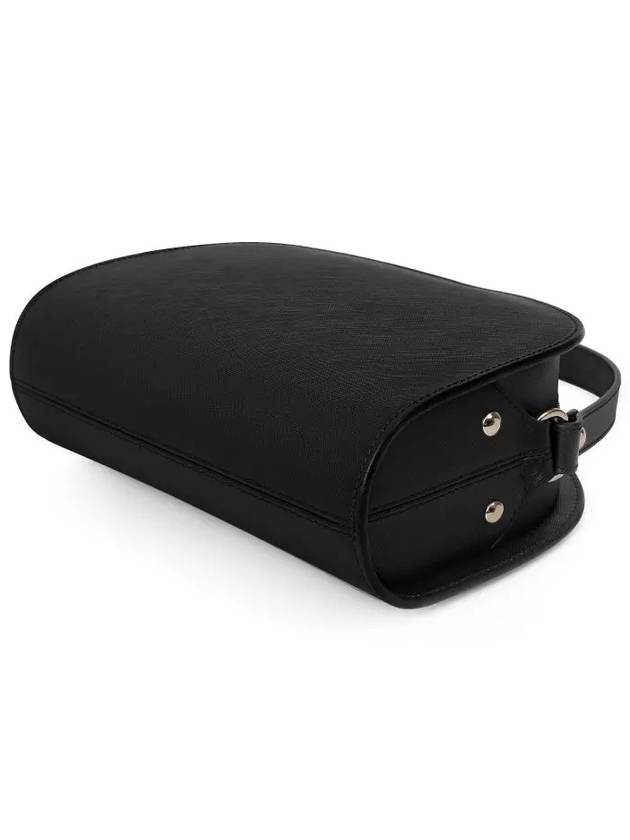 Women's Demil Lune Half Moon Shoulder Cross Bag Black - A.P.C. - BALAAN 7