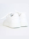 CC Logo Calfskin Low Top Sneakers White - CHANEL - BALAAN 5