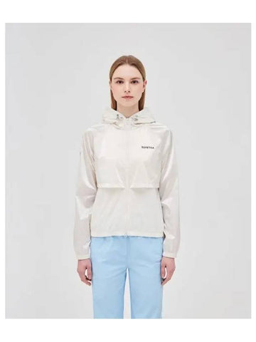 Oksa Cream Women s Wind Jacket - DUVETICA - BALAAN 1