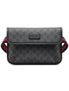 GG Supreme Belt Bag Black - GUCCI - BALAAN 1