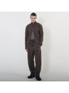 Ribbed Knit String Pants Brown - CHANCE'S NOI - BALAAN 7