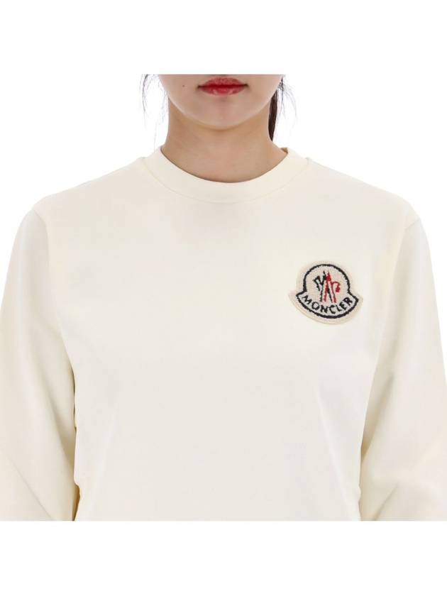 Moncler Logo Patch Sweatshirt 8G00027 899TR 034 - MONCLER - BALAAN 3