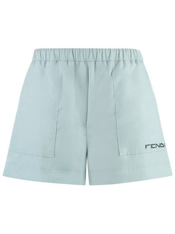 Fendi Techno Fabric Shorts - FENDI - BALAAN 1