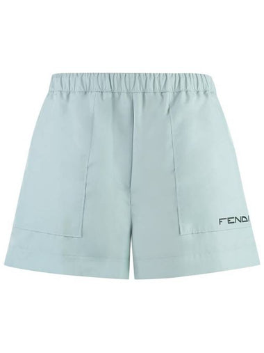 Fendi Techno Fabric Shorts - FENDI - BALAAN 1