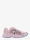 B30 CD Logo Patch Technical Fabric Low Top Sneakers Pink - DIOR - BALAAN 1