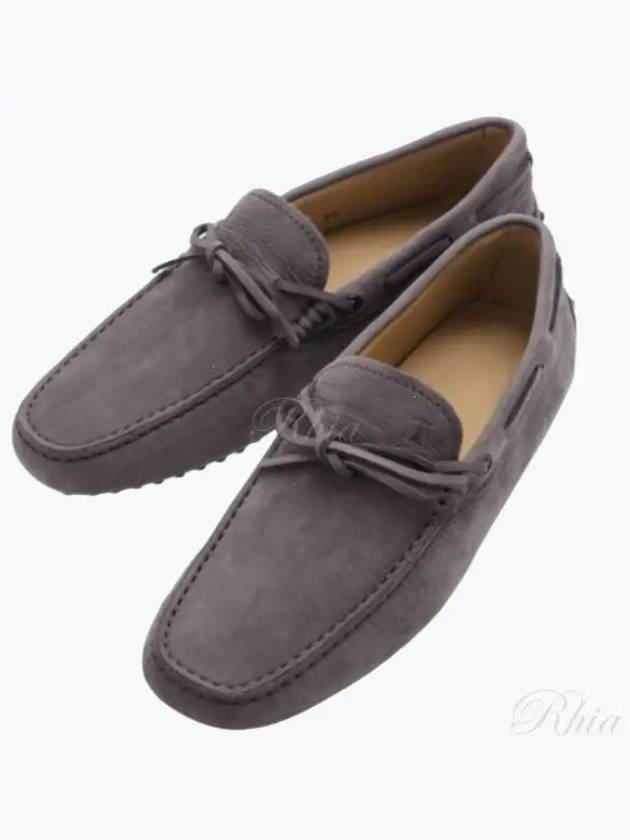 Gommino Nubuck Driving Shoes Grey - TOD'S - BALAAN 2